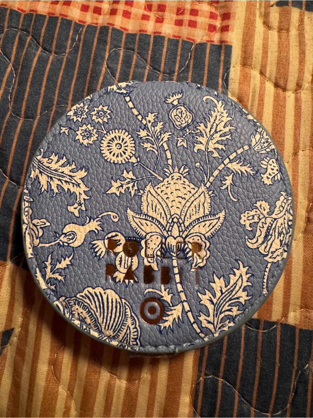 Roller rabbit compact mirror